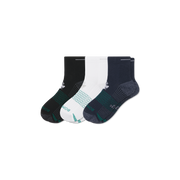 Bombas Men's Golf Quarter Sock 3-Pack