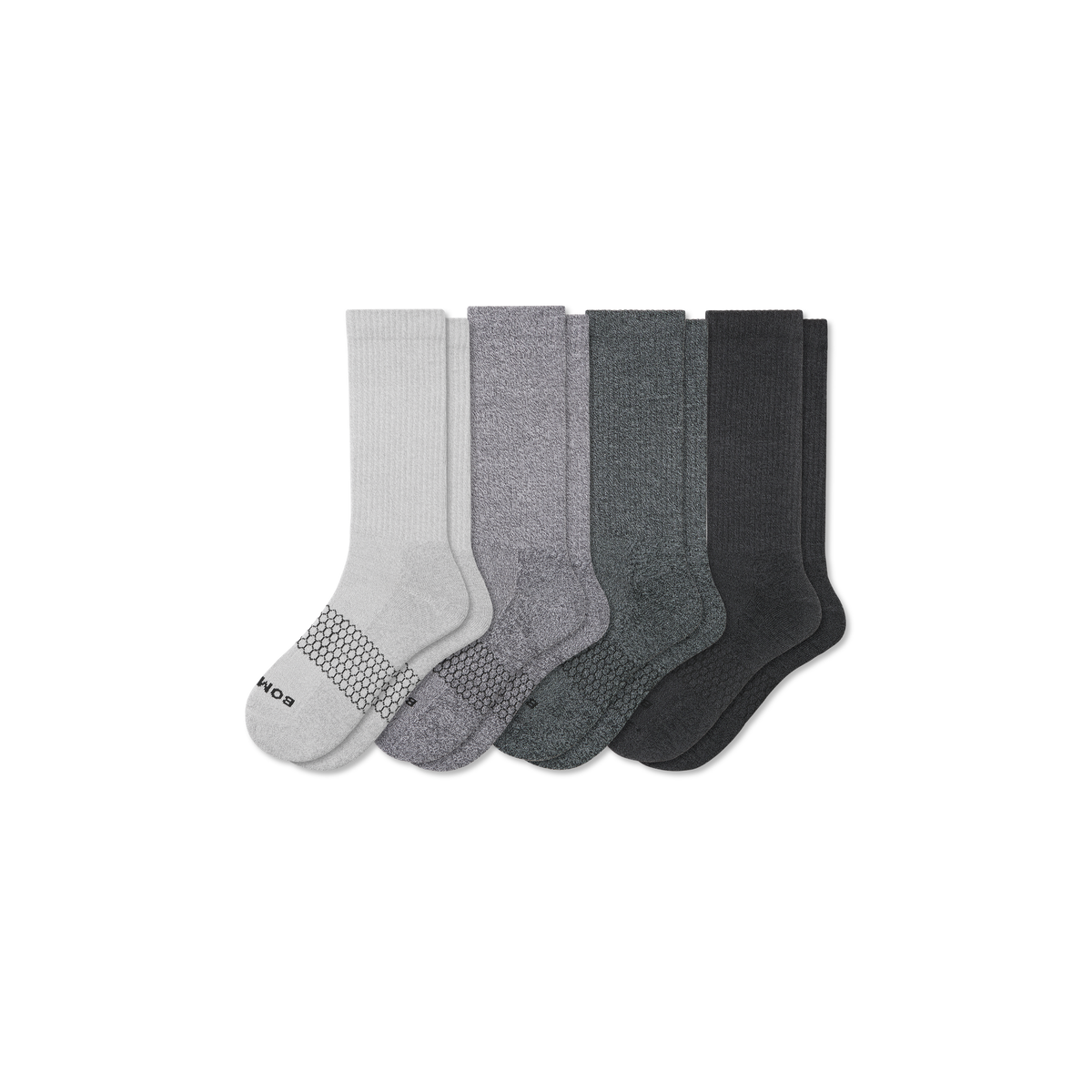 Bombas Men's Marl Calf Socks 4-Pack