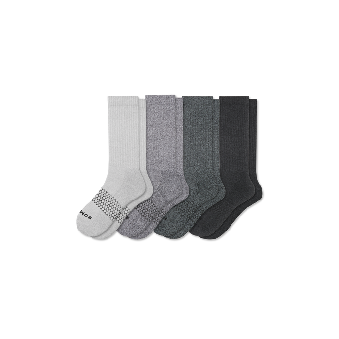 Bombas Men's Marl Calf Socks 4-Pack