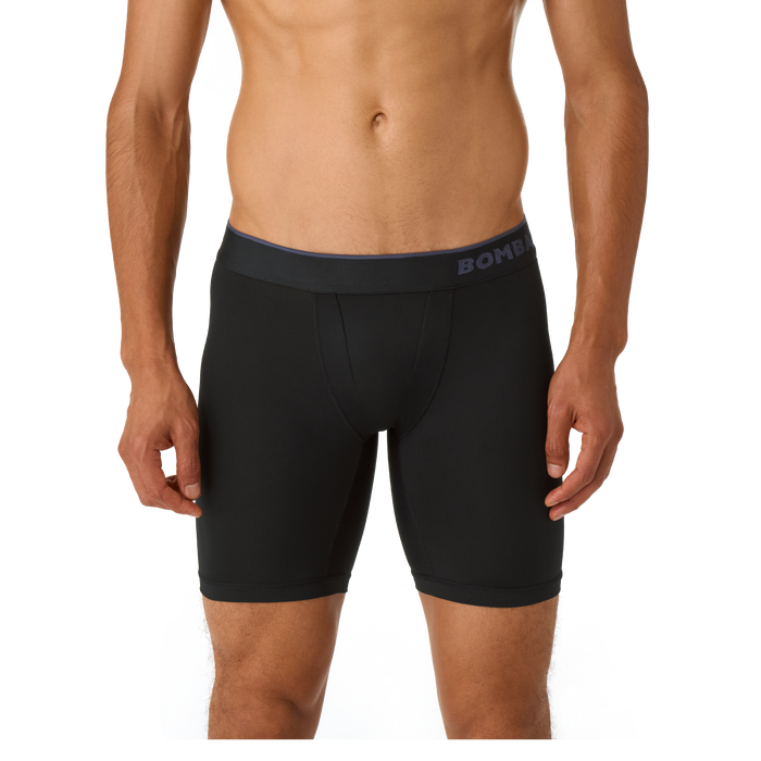 Bombas Men's Sport Flyless Boxer Brief 8