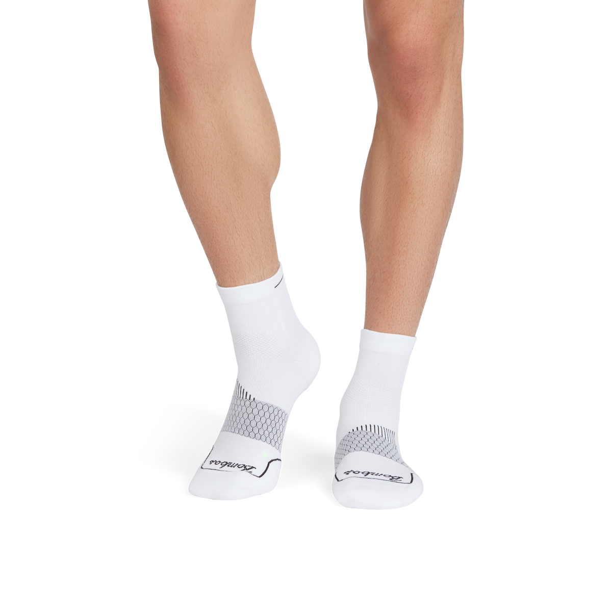 Bombas Men's Run Quarter Socks 12-Pack