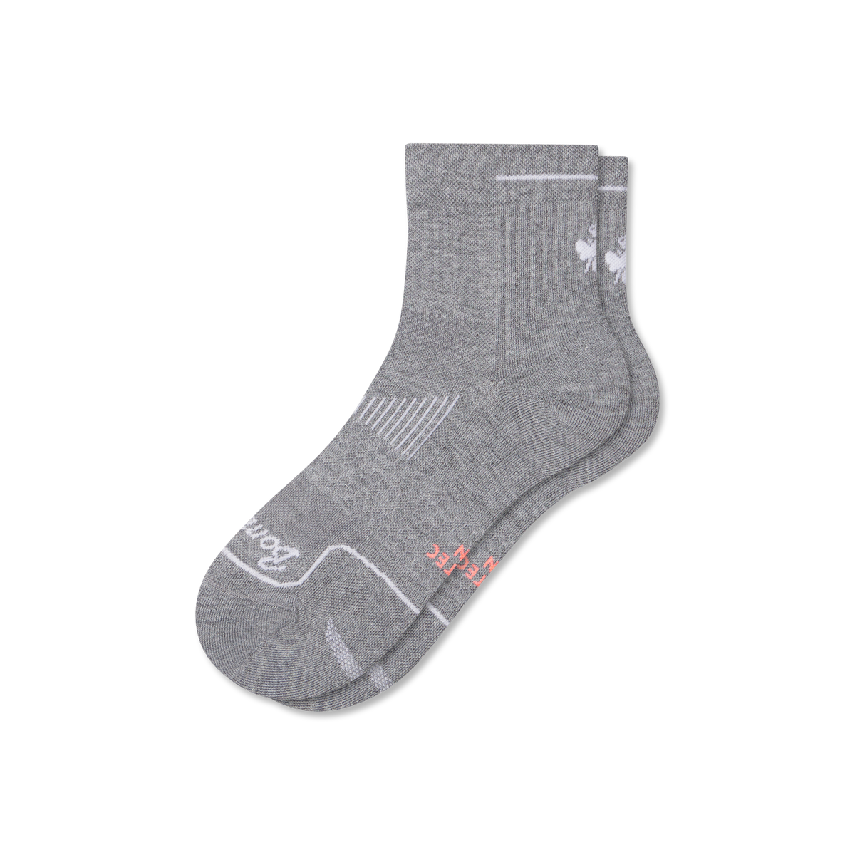 Bombas Women's Run Quarter Socks, Lightweight Breathable Running Socks