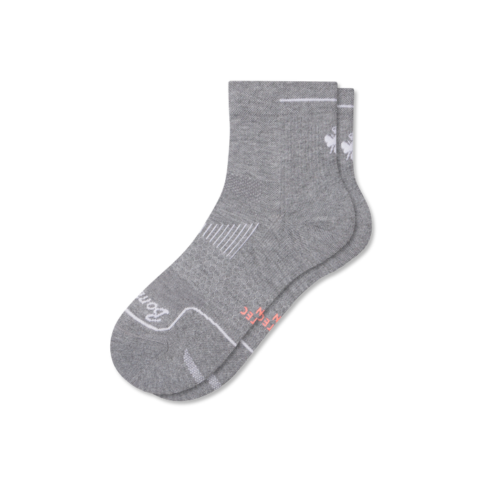 Bombas Women's Run Quarter Socks, Lightweight Breathable Running Socks