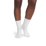 Bombas Women's Ruffle Rib Half Calf Sock 8-Pack
