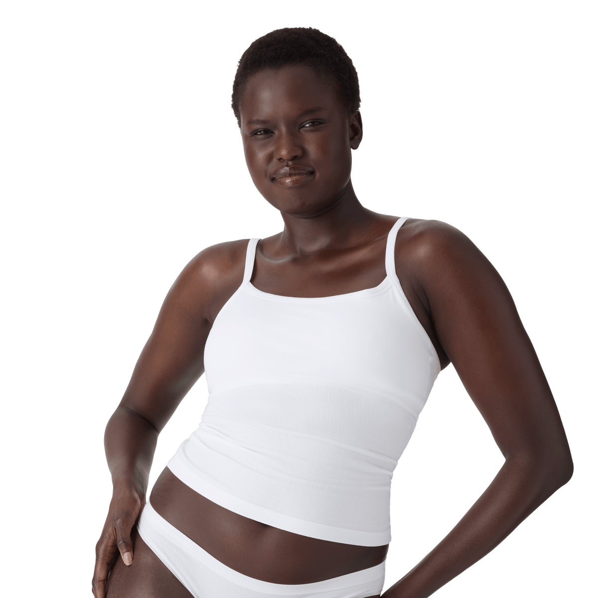 Bombas Women's Built-In Bra Seamless Cami 3-Pack