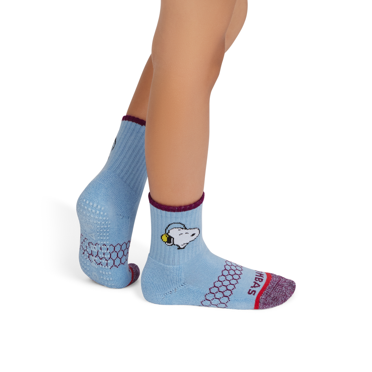 Peanuts x Bombas Junior Gripper Calf Socks 4-Pack Gift Box