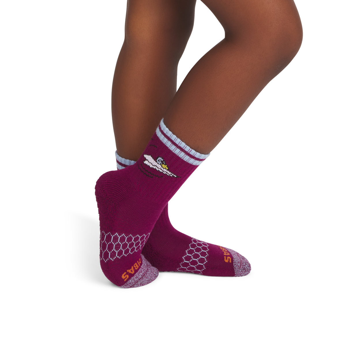 Peanuts x Bombas Junior Gripper Calf Socks 4-Pack Gift Box