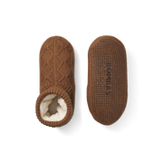 Bombas Men's Gripper Slipper Bootie Sherpa-Lined