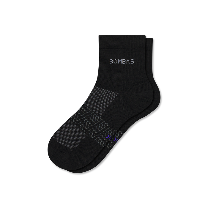 Bombas Women's UltraLite Sport Quarter Socks, Lightweight Running Socks