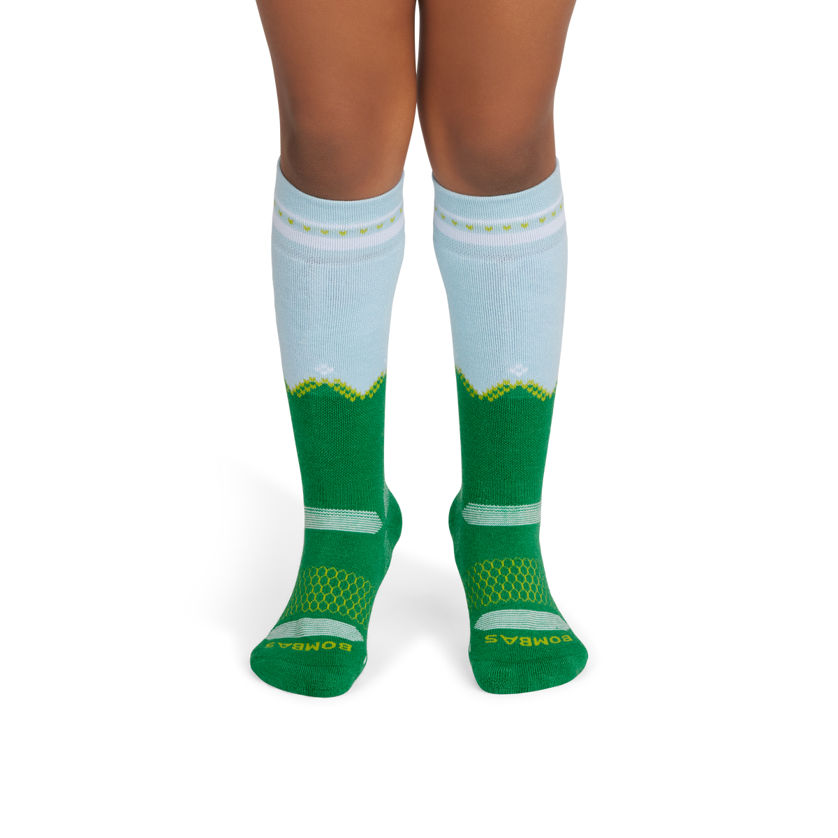 Bombas Youth Full-Cushion Merino Wool Blend Ski & Snowboard Socks 3-Pack