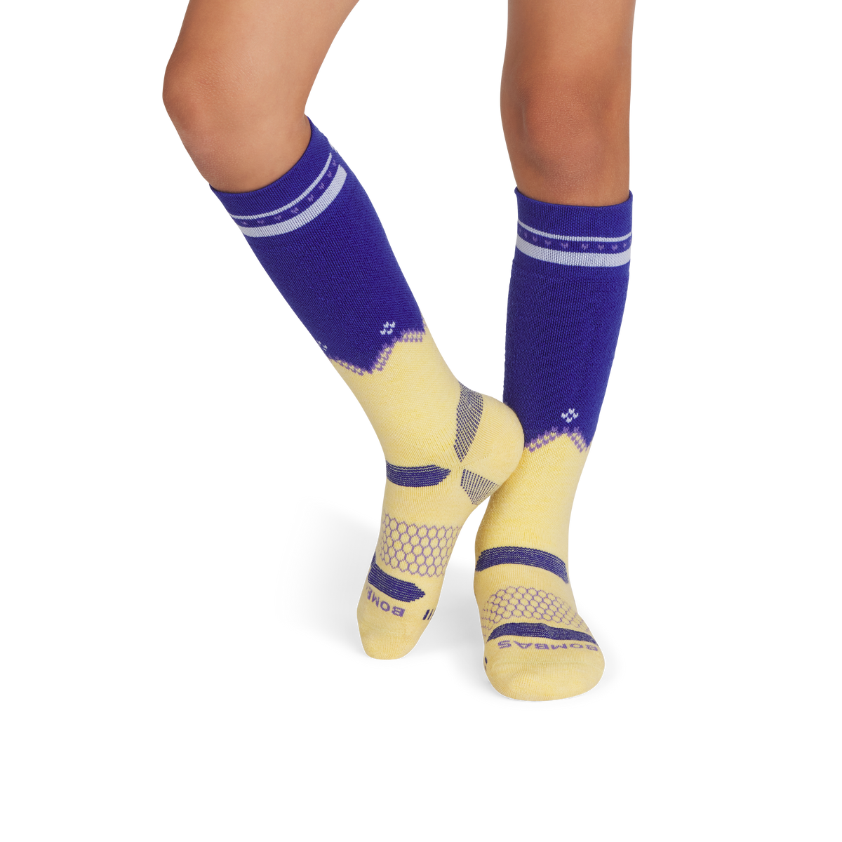 Bombas Youth Full-Cushion Merino Wool Blend Ski & Snowboard Socks 3-Pack