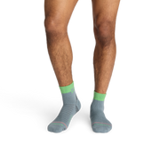 Bombas Men's Merino Wool Blend Hiking Quarter Socks 3-Pack