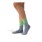 Bombas Women's Merino Wool Blend Hiking Calf Socks 6-Pack, Cushioned Trail Socks