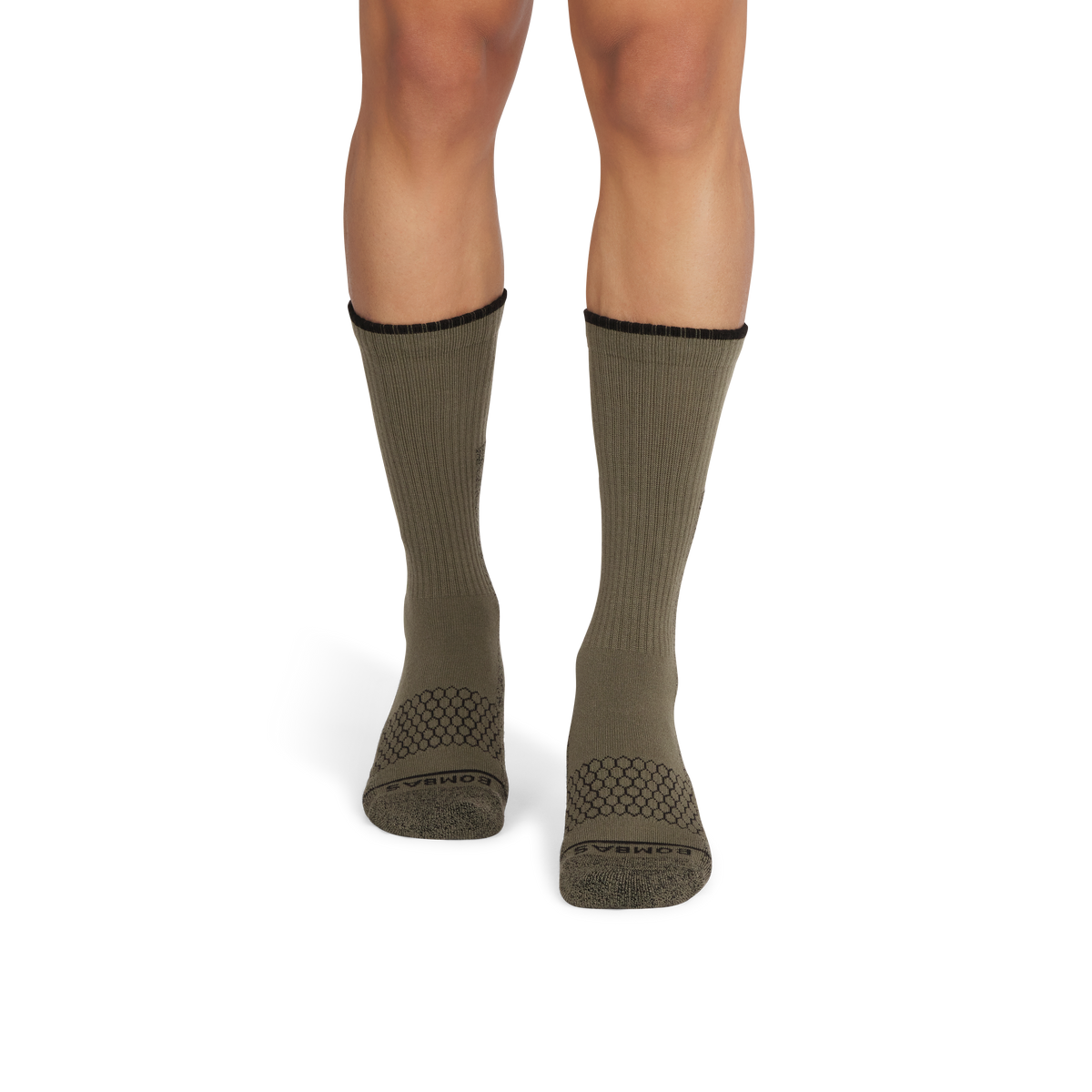 Bombas Men's Ultra Strong Merino Blend Calf Socks 8-Pack