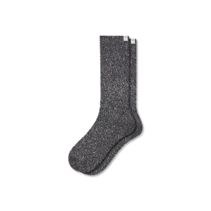 Bombas Women's Fuzzy Calf Socks with Arch Support