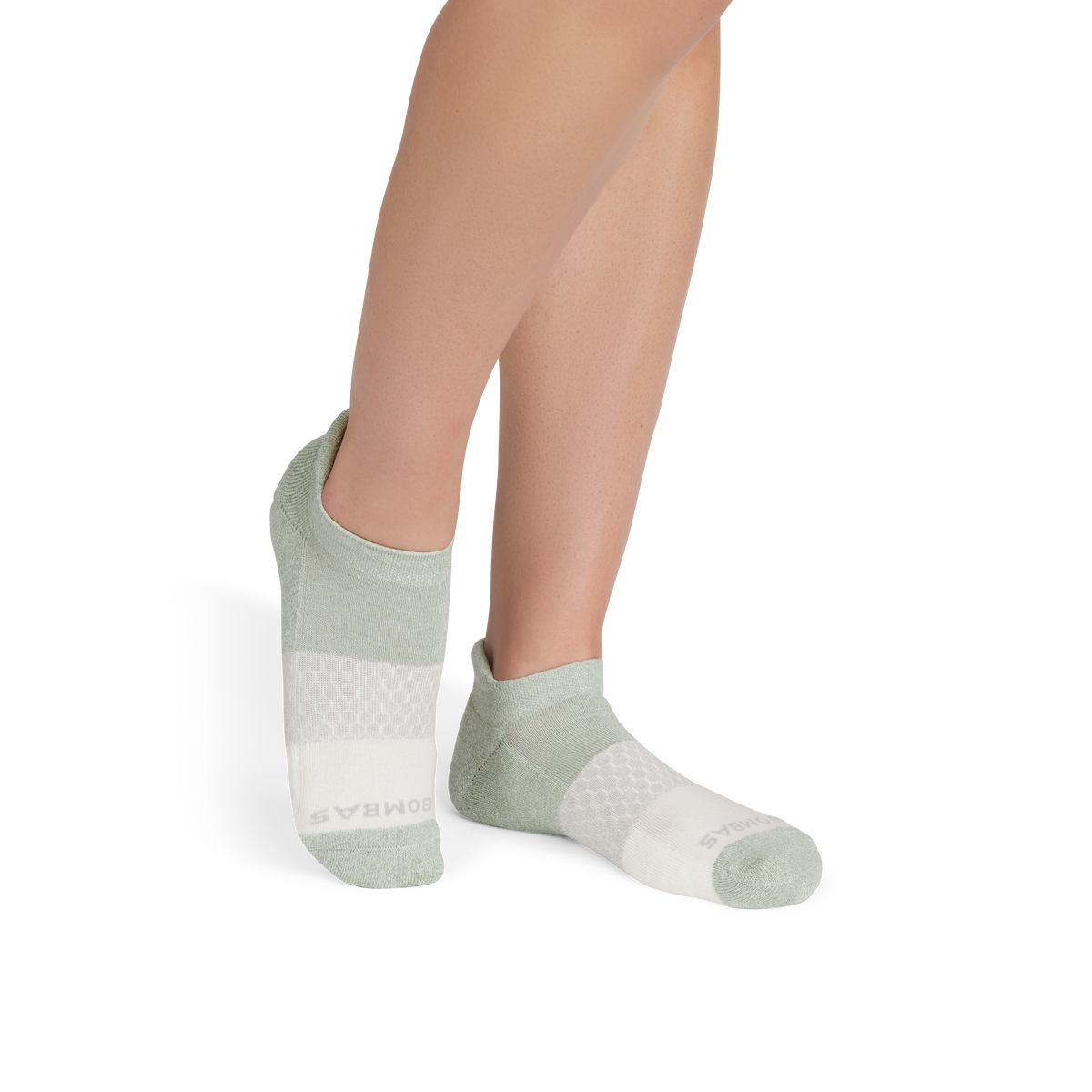 Bombas Women's Tri-Block Ankle Socks 12-Pack - Midweight Cushioned Socks