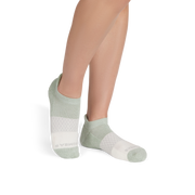 Bombas Women's Tri-Block Ankle Socks 12-Pack - Midweight Cushioned Socks