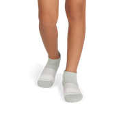 Bombas Youth Tri-Block Ankle Socks 6-Pack - Kids Midweight Cotton Socks