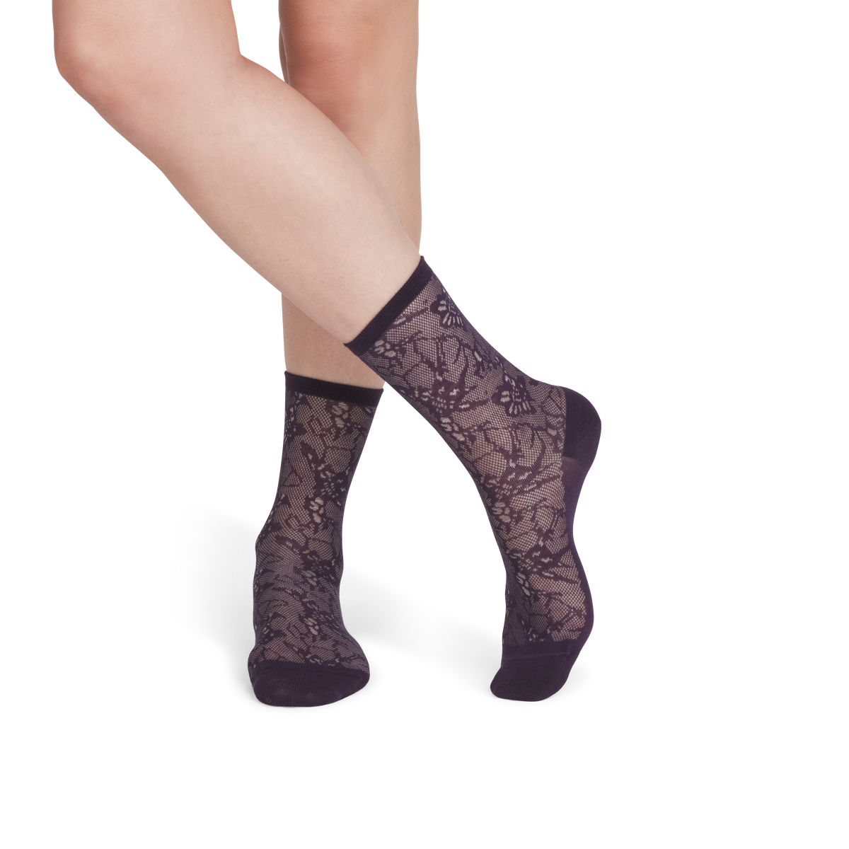 Bombas Women's Floral Lace Half Calf Sock 3-Pack