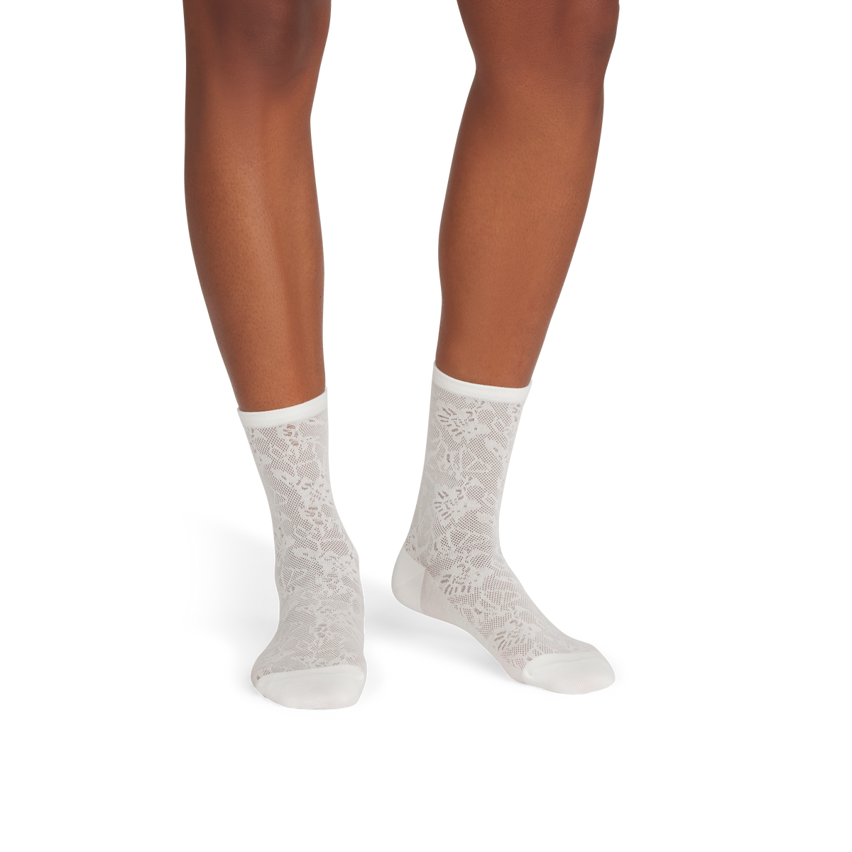 Bombas Women's Floral Lace Half Calf Sock 3-Pack