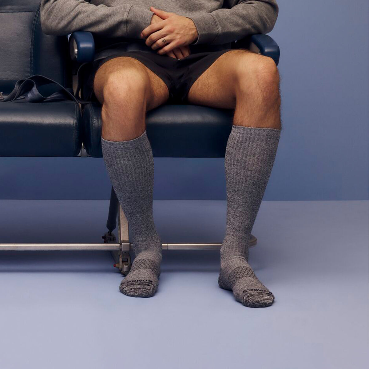 Bombas Men's Everyday Compression Knee High Socks 3-Pack 15-20mmHg