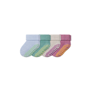 Bombas Baby Gripper Socks 4-Pack 6-12 Months - Non-Slip Baby Socks
