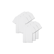 Bombas Men's Pima Cotton Slim Crew Neck T-Shirt 6-Pack