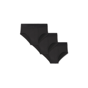Bombas Men's Cotton Modal Blend Flyless Brief 3-Pack