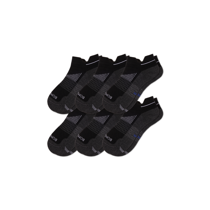 Bombas Men's Run Ankle Socks 6-Pack