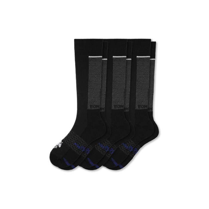 Bombas Women's Medical Grade Compression Knee High Sock 3-Pack 20-30mmHg