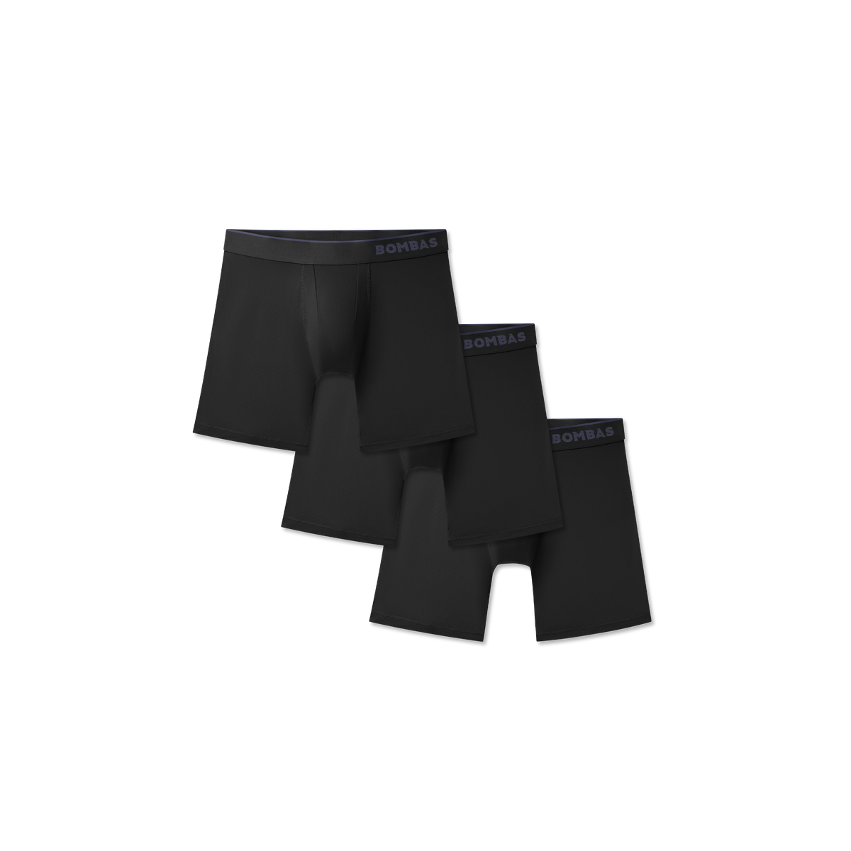 Bombas Men's Sport Flyless Boxer Brief 8 3-Pack