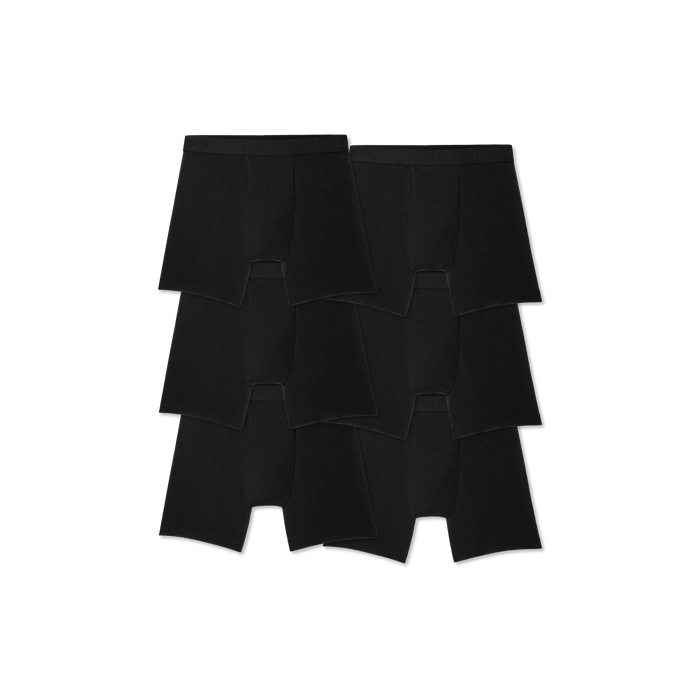 Bombas Men's Cotton Modal Blend Boxer Brief 6 6-Pack