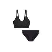 Bombas Women's Seamless Scoop Bralette + Bikini Pack