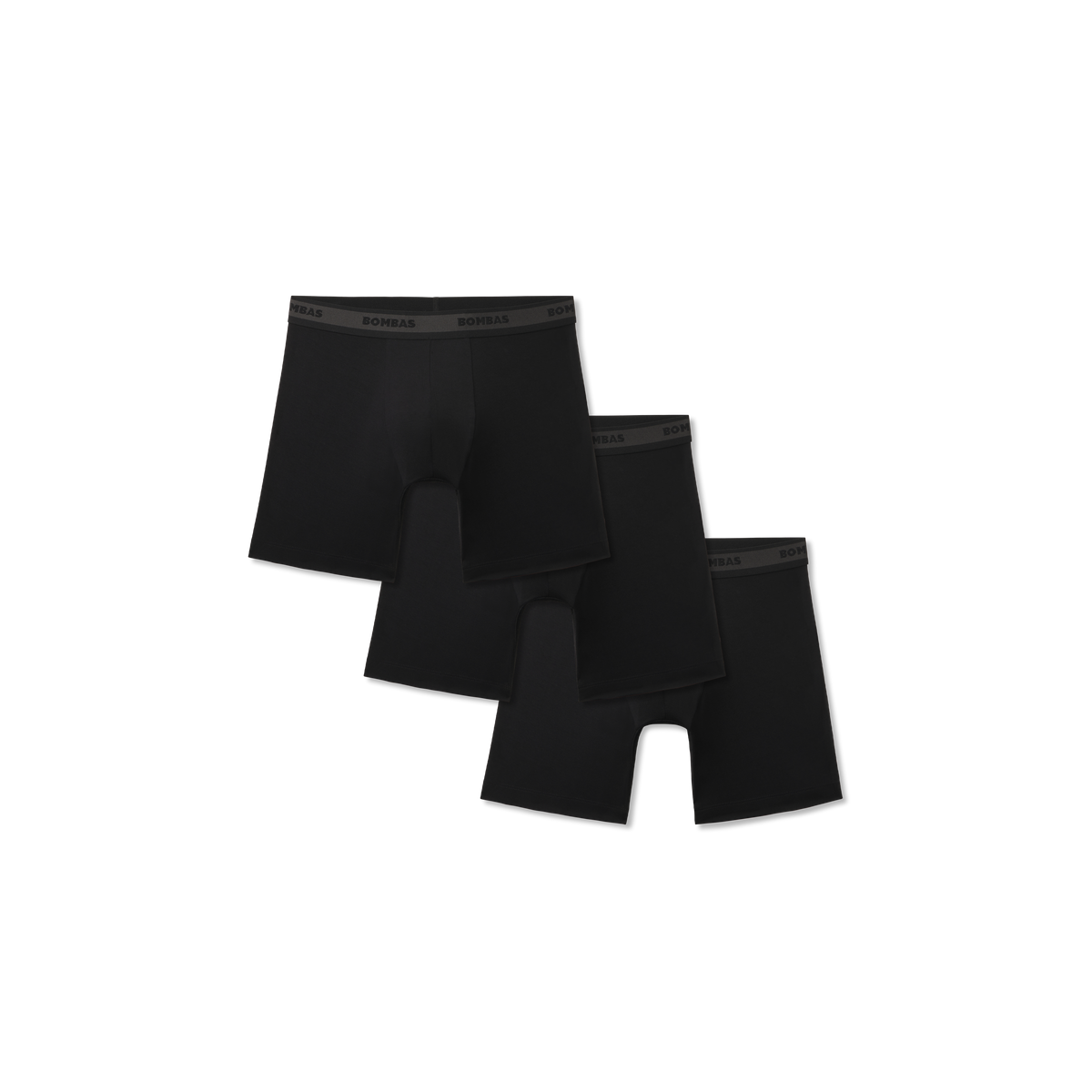 Bombas Men's Soft Flex Boxer Brief 6 3-Pack