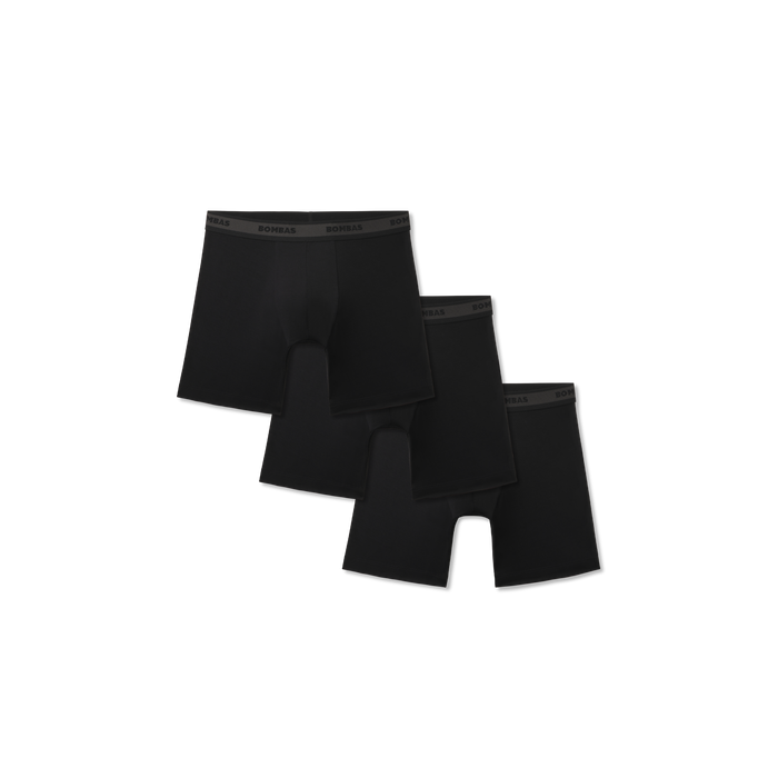 Bombas Men's Soft Flex Boxer Brief 6 3-Pack