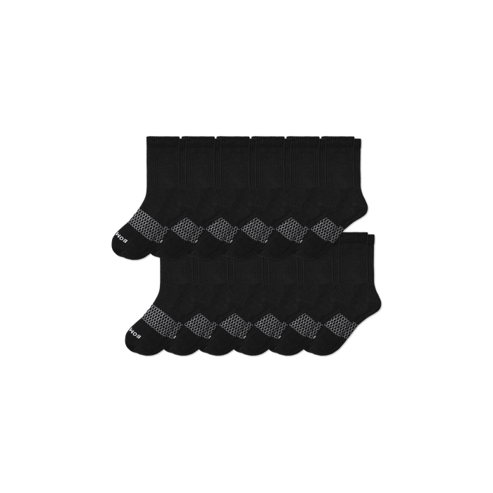 Bombas Men's Half Calf Socks 12-Pack