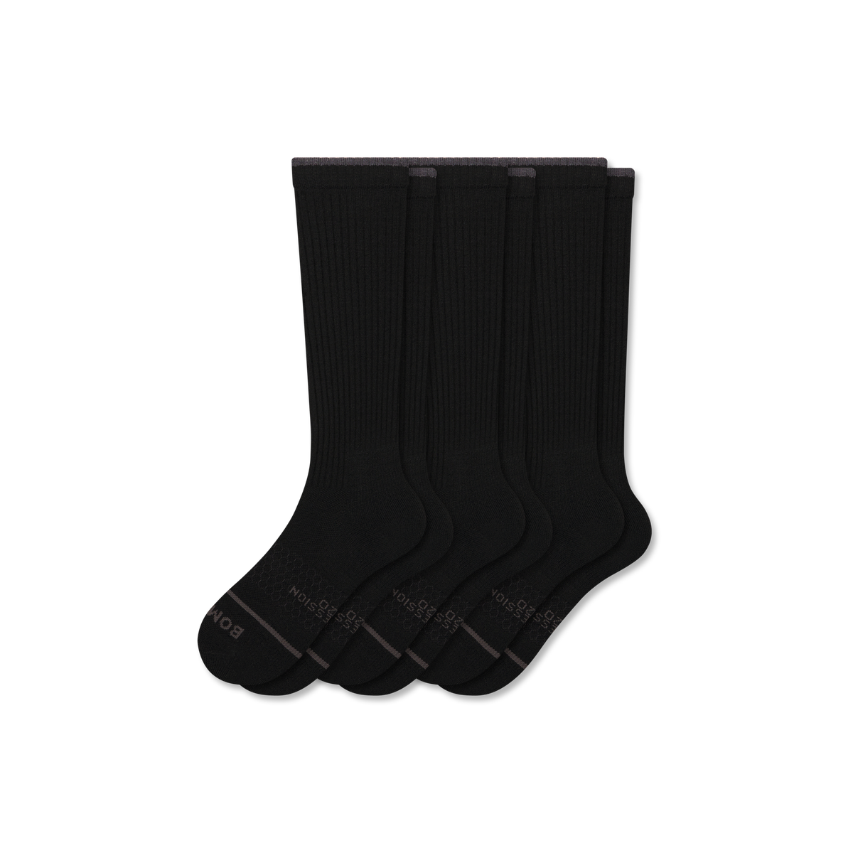 Bombas Women's Merino Wool Blend Everyday Compression Knee High Socks 3-Pack 15-20mmHg