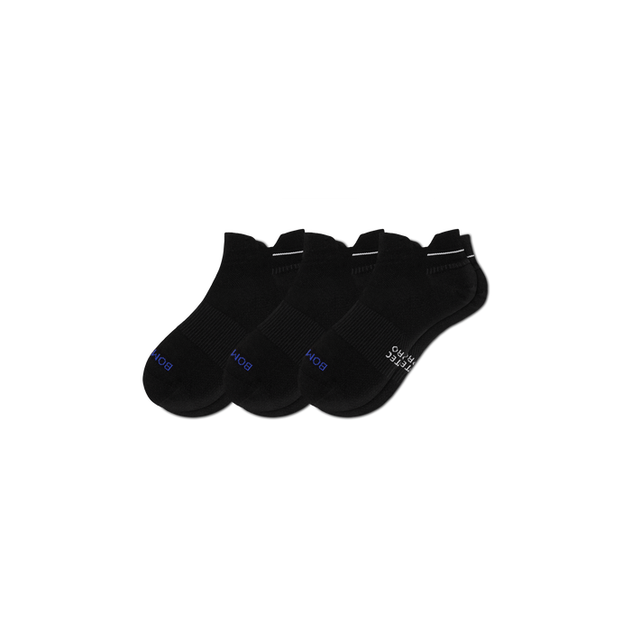 Bombas Women's RunPro Ankle Socks 3-Pack, Targeted Compression Running Socks