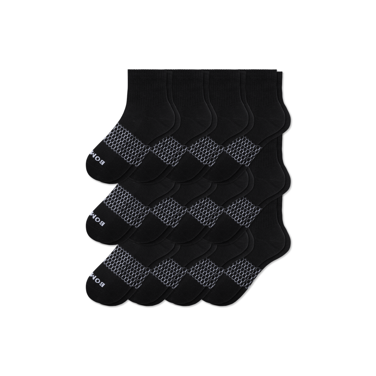 Bombas Women's Quarter Sock 12-Pack