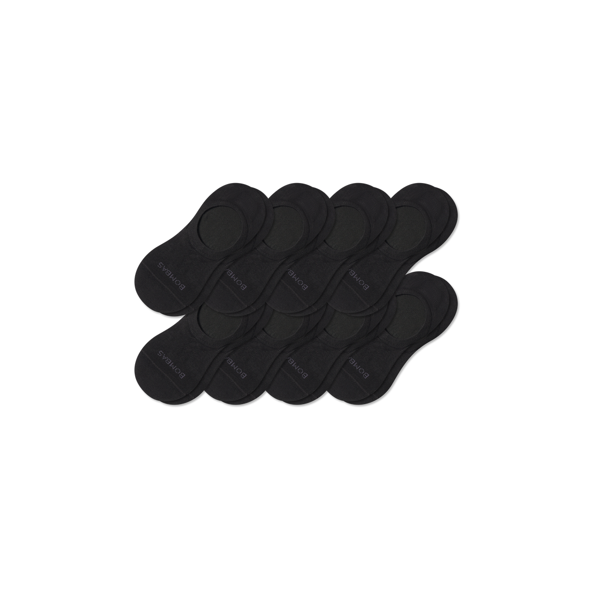 Bombas Women's Lightweight No Show Socks 8-Pack - Ultra Light No-Slip Socks