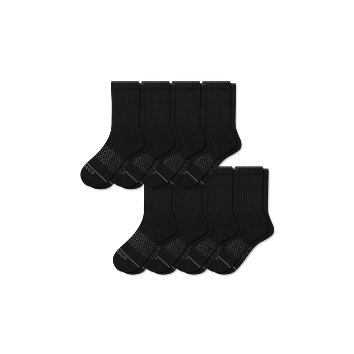 Bombas Men's Merino Wool Blend Half Calf Socks 8-Pack