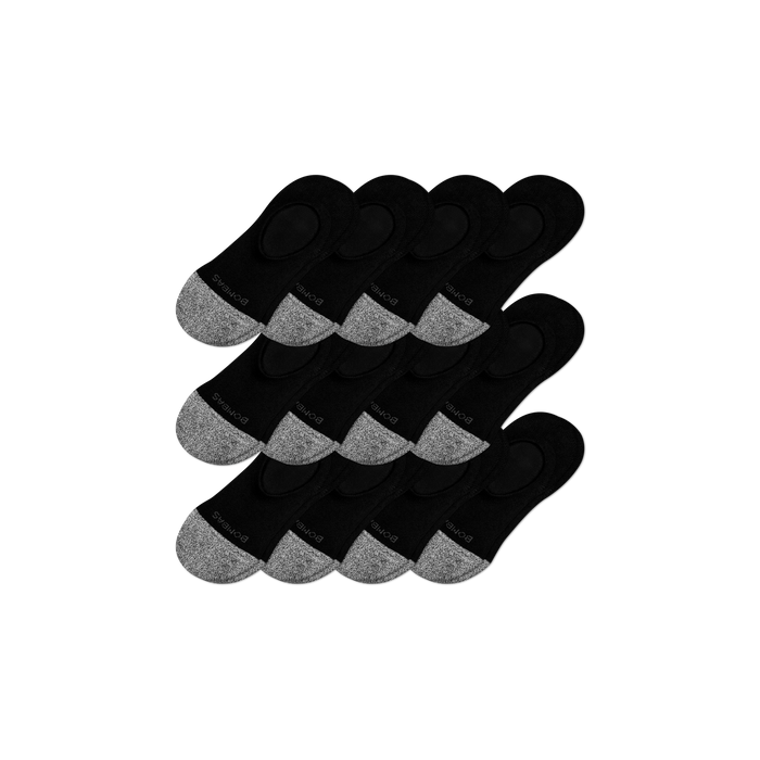 Bombas Men's Cushioned No Show Sock 12-Pack