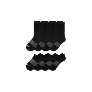 Bombas Men's Calf & Ankle Socks 8-Pack