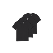 Bombas Women's Pima Cotton Slim Crew Neck T-Shirt 3-Pack