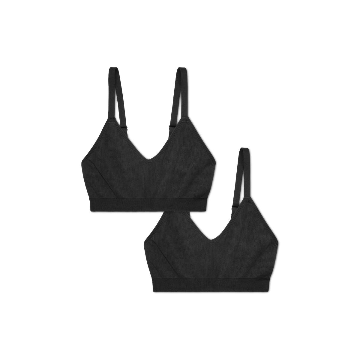 Bombas Women's Seamless Scoop Bralette 2-Pack
