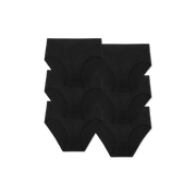 Bombas Women's Seamless High Rise Brief 6-Pack
