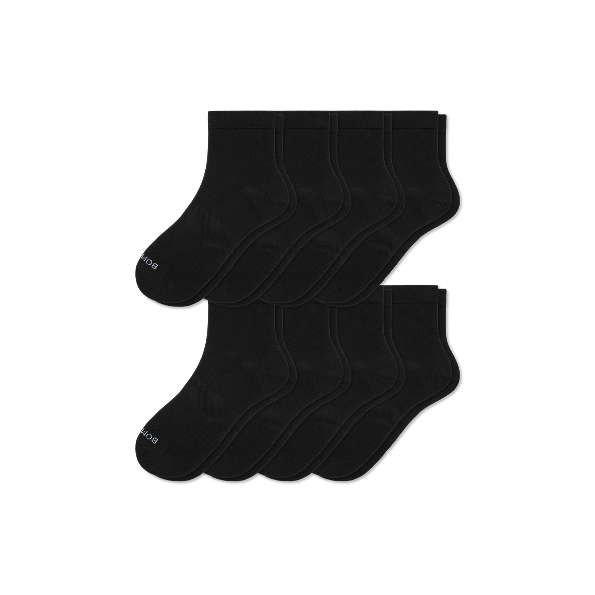 Bombas Women's Lightweight Quarter Sock 8-Pack