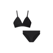Bombas Women's Seamless Triangle Bralette + Bikini Pack