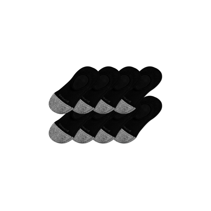 Bombas Men's Cushioned No Show Socks 8-Pack