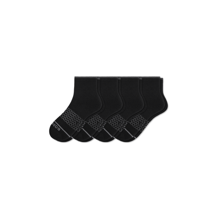 Bombas Women's Merino Wool Blend Quarter Sock 4-Pack
